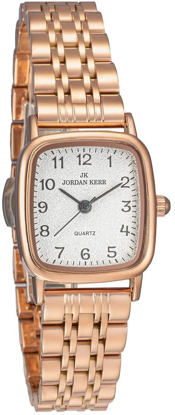 Zegarek Jordan Kerr Zegarek L1074 IPRG damski kwadratowy czytelny 24 mm .
