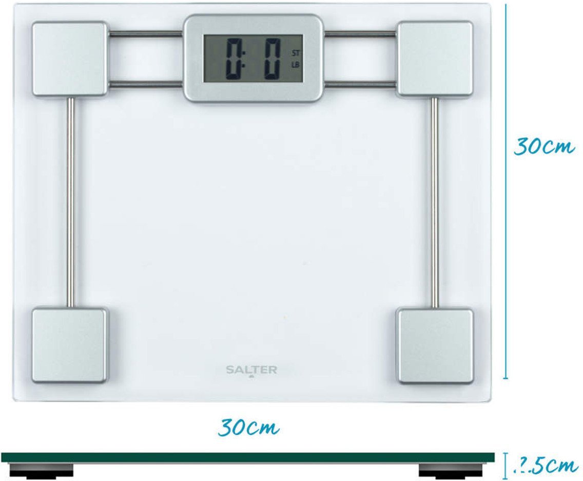 Waga łazienkowa Salter 9081 SV3RFTE Glass Electronic Bathroom Scale
