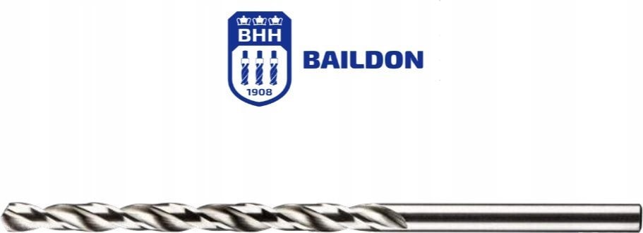 Wiertło do metalu Baildon DIN 1869 RN XL-P (NWKp) 5 mm, HSS (S), 195-135 mm