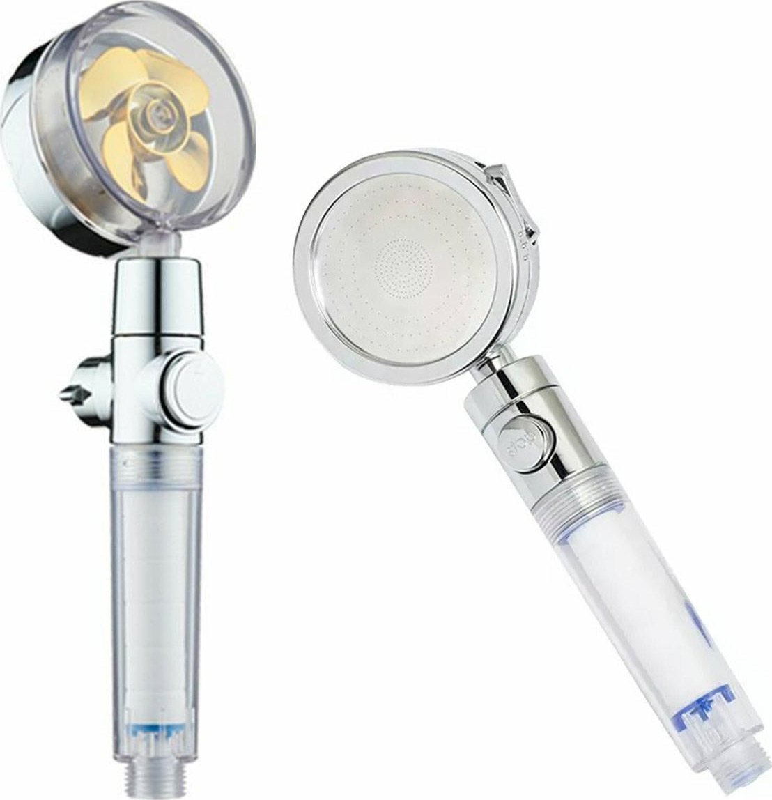 Słuchawka prysznicowa ATL AG866 Słuchawka prysznicowa złota turbina