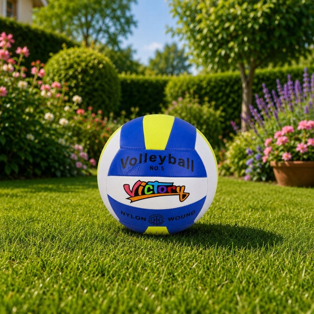 LeanToys Piłka Treningowa 22cm (r.5)