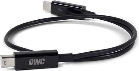 Zdjęcia - Kabel OWC   DisplayPort Mini - DisplayPort Mini 2m czarny  (OWCCBLTB2MBK)