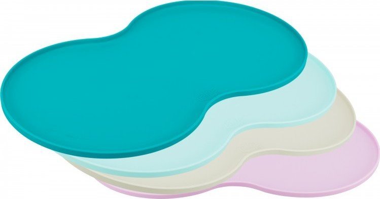 Trixie Podkładka pod miski, dla kota, szara, silikon, 44x27 cm, różne kolory
