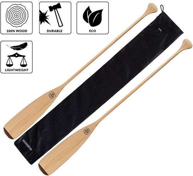 John Paddle Pagaj John Paddle Beavertail Sosnowy + pokrowiec Bag Pro (komplet: 2 pagaje + 1 pokrowiec) 137 cm