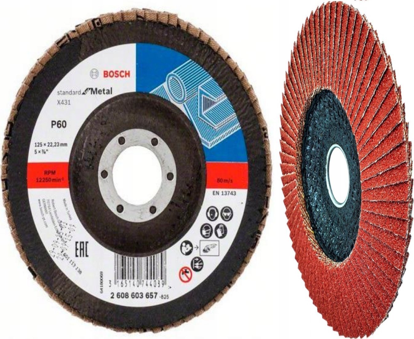 Bosch Bosch fan grinding disc SfM,125mm,K60 (grit 60)