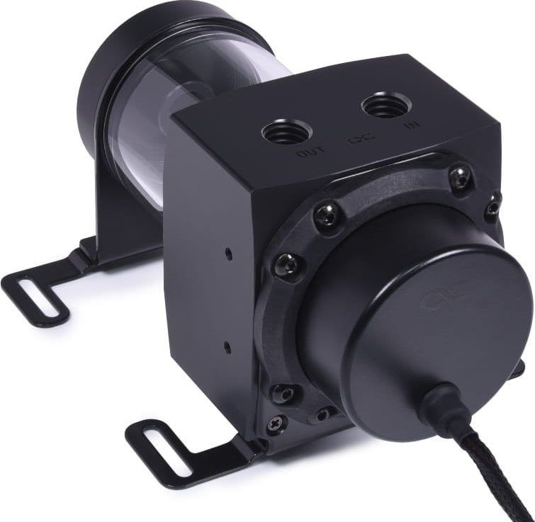 Alphacool Core 100 Aurora ARGB Zbiornik wyrównawczy z pompą VPP Acryl - czarny