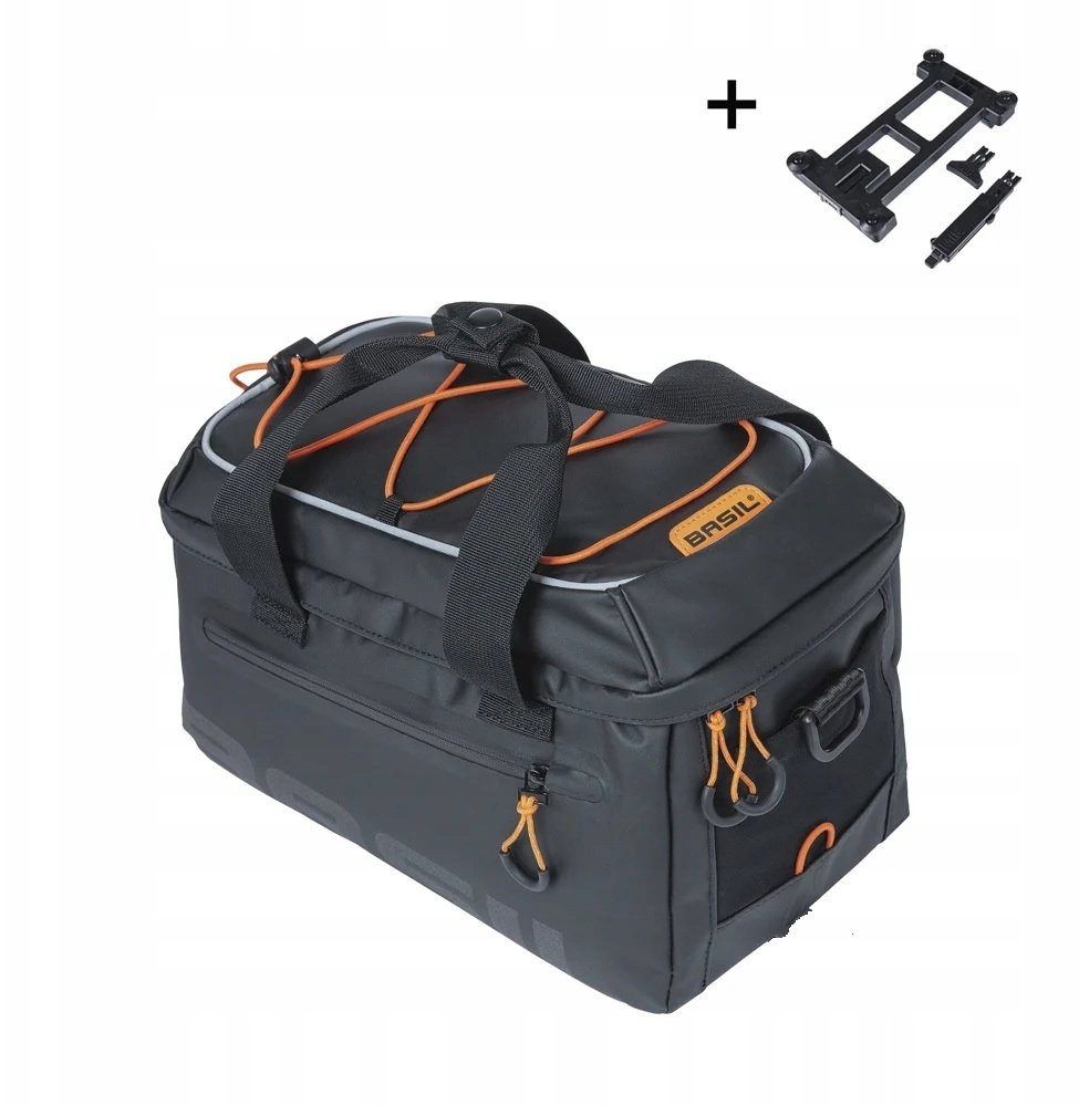 Basil Torba na bagażnik BASIL MILES TARPAULIN TRUNKBAG MIK 7L, MIK System (ready to go), 100% wodood...