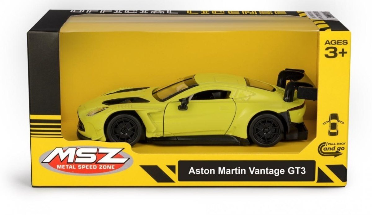 MSZ Aston Martin Vantage GT3 Yellow