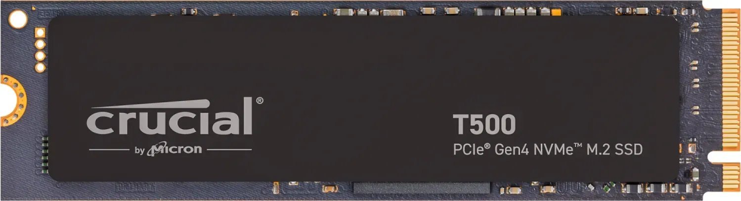 Dysk SSD Crucial T500 1TB M.2 2280 PCI-E x4 Gen4 NVMe (CT1000T500SSD8)