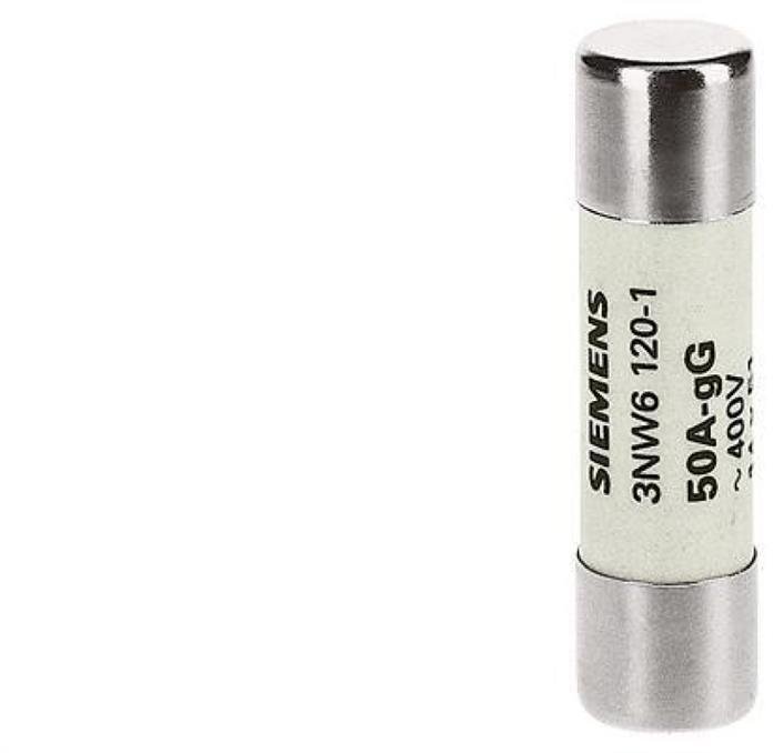 Siemens Wkładka bezpiecznikowa cylindryczna gG NFC 14x51mm 690V AC 4A bez wskaźnika 3NW6104-1