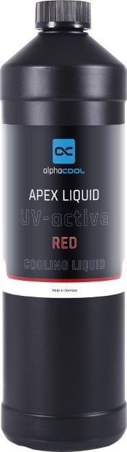 Alphacool Apex Liquid, UV-aktywny, Czerwony - 1l