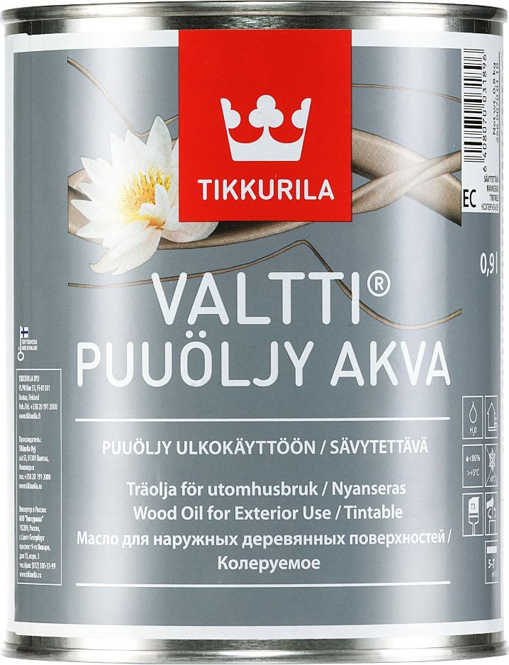 Tikkurila Olej do drewna Valtti Wood Oil wodny 2,7L