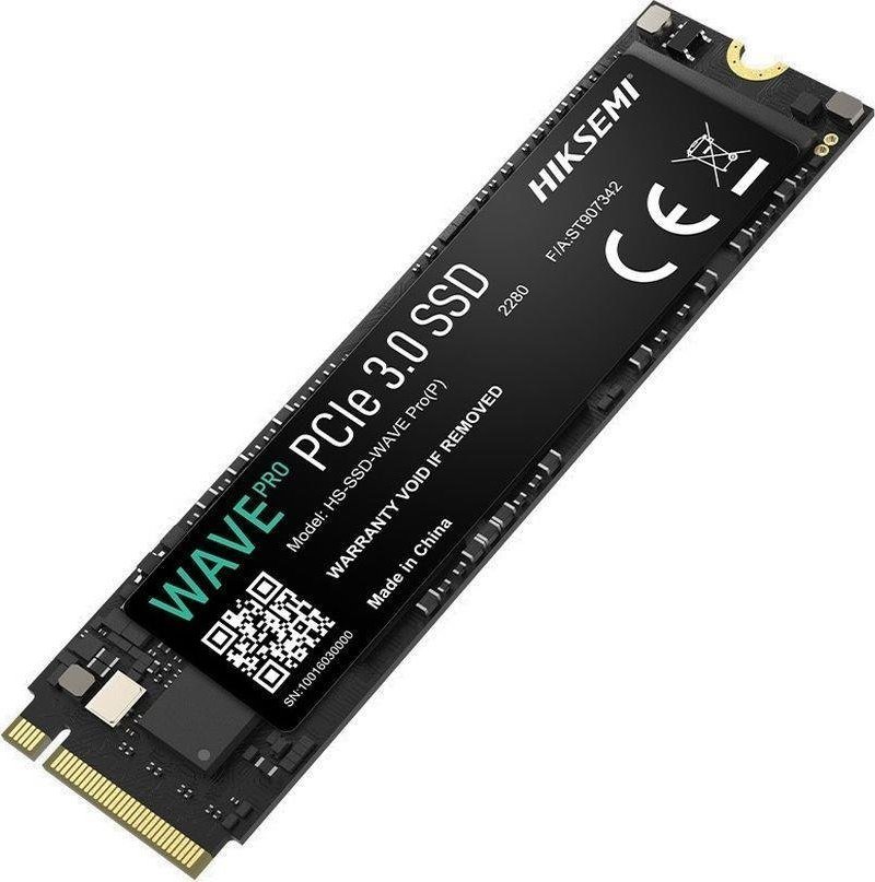 Dysk SSD HIKSEMI Wave Pro P 512GB M.2 2280 PCI-E x4 Gen3 NVMe (HS-SSD-WAVE Pro(P)(STD)/512G/PCIE3/WW...