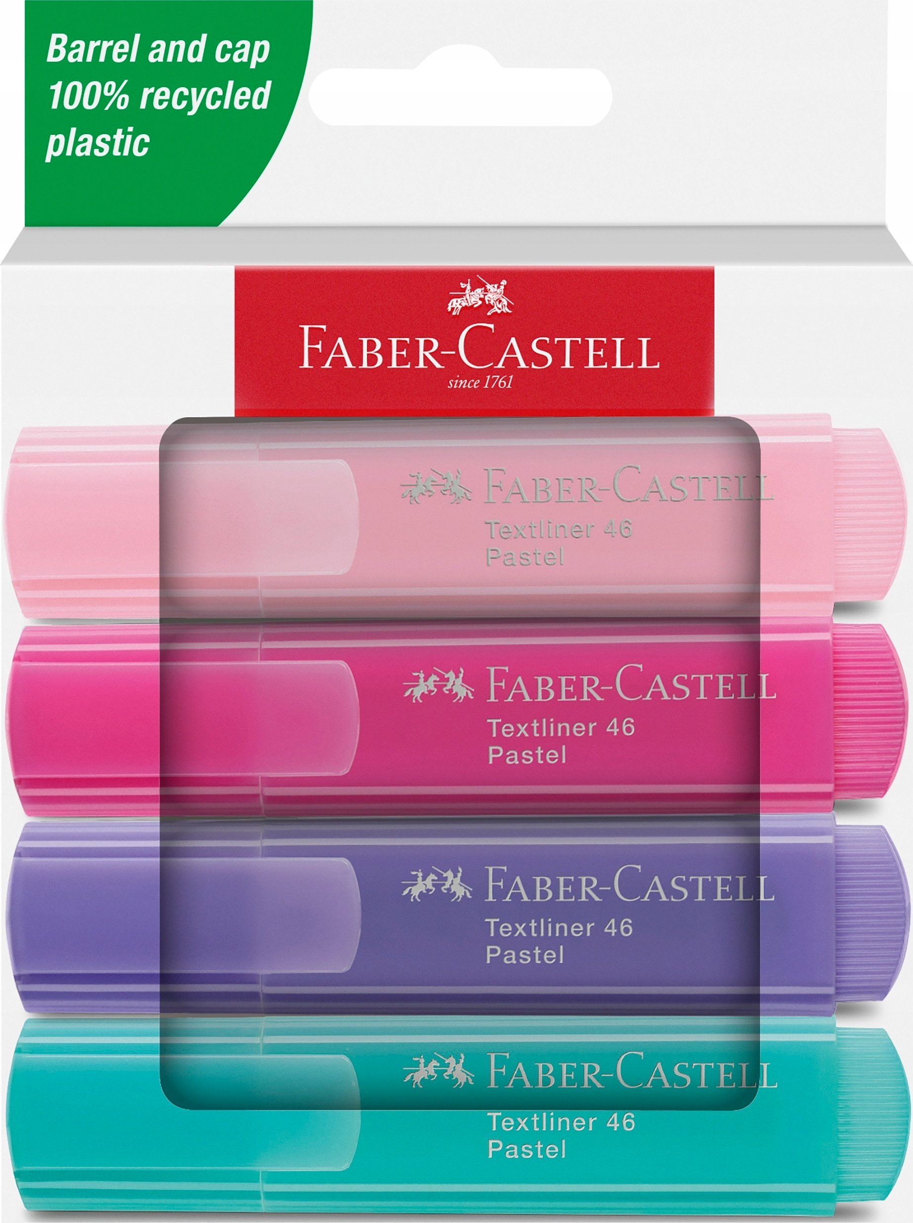 Faber-Castell Zakreślacz różne kolory 4 szt.