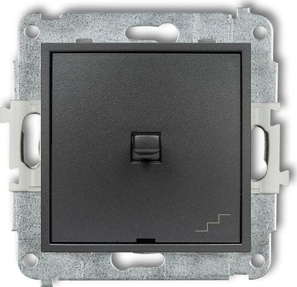 Karlik MINI Łącznik schodowy w stylu amerykańskim grafitowy 11MWPUS-3