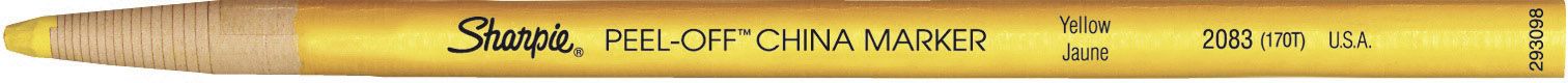 Sharpie Marker woskowy CHINA żółty 12szt. (PM5523)