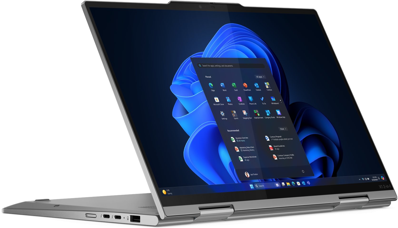 Laptop Lenovo ThinkPad X1 2-in-1 G10 Ultra 7 258V / 32 GB / 1 TB / W11 Pro (21NU007MGE)