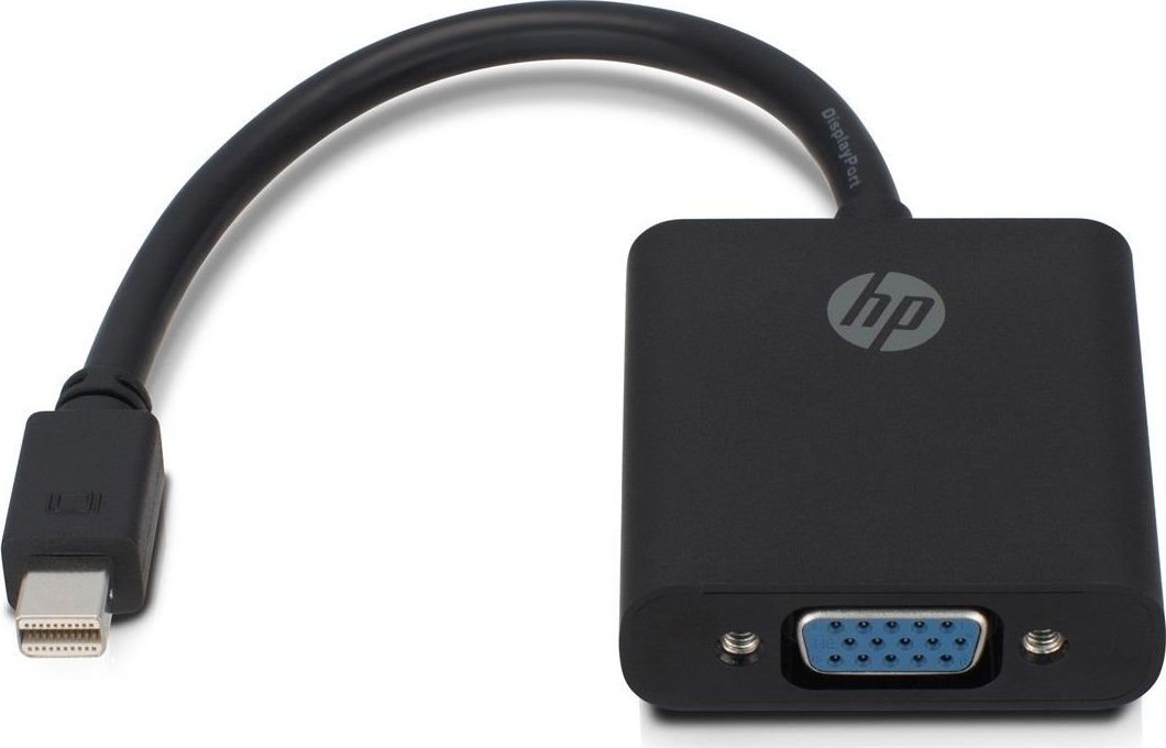 Фото - Кабель HP Adapter AV  DisplayPort Mini - D-Sub (VGA) czarny  (2UX10AA#ABB)