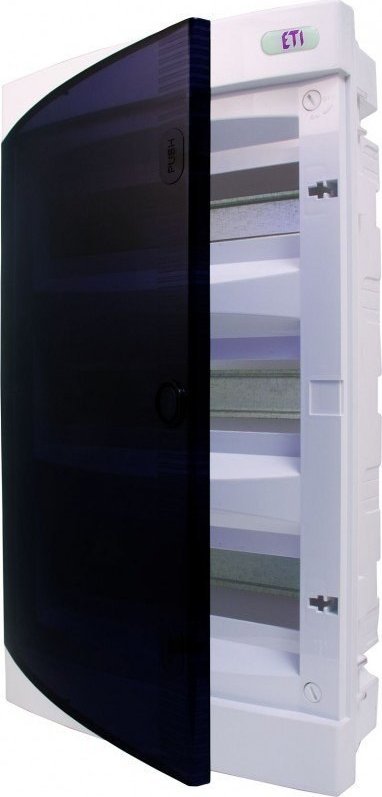 ETI Obudowa podtynkowa 36 modułów drzwi transparentne ECM36PT-s