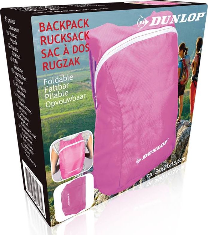 Dunlop - Pokrowiec peleryna na plecak (Różowy) (8711252071275PINK)