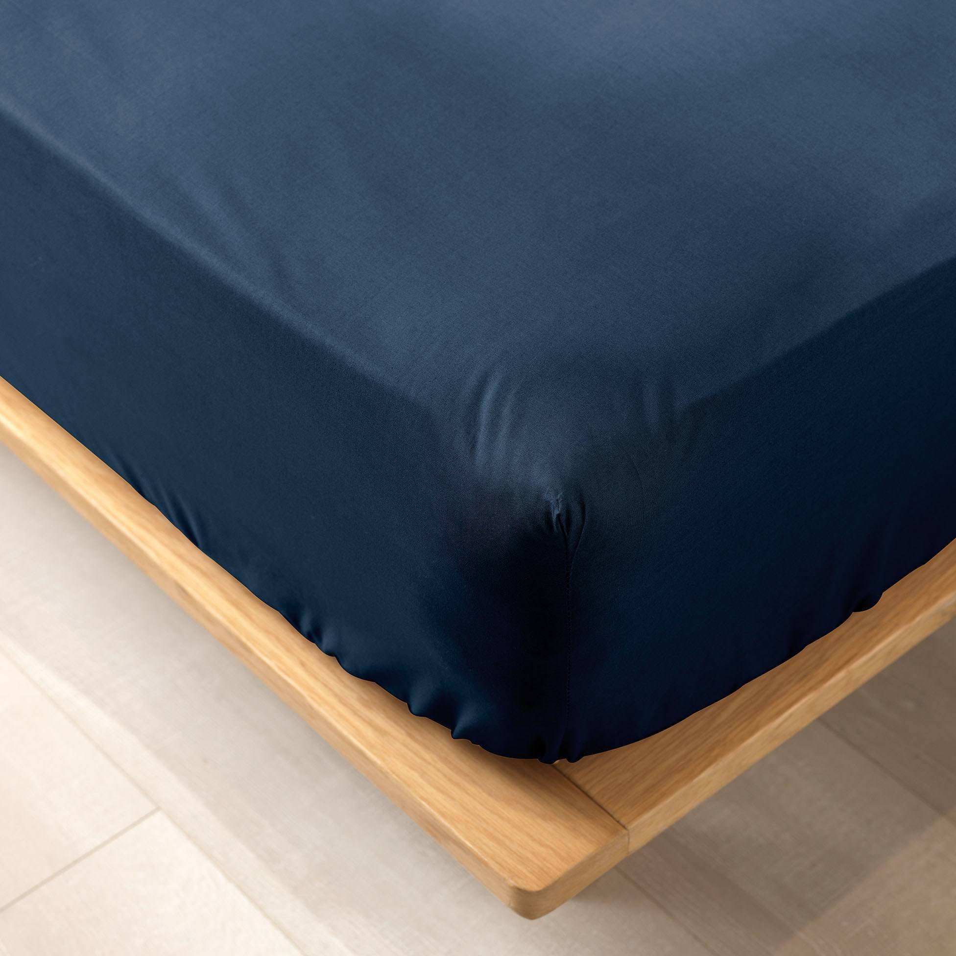 Douceur d`Interieur Podwójne prześcieradło z bawełny BIOLINA 180 x 200 cm