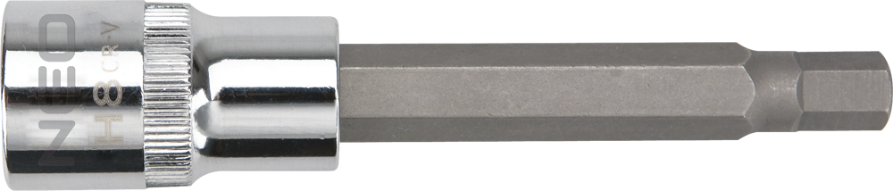 Neo Nasadka trzpieniowa imbusowa hex 1/2" H6 x 100mm długa (08-781)