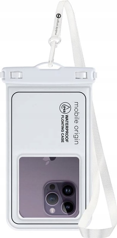 Mobile Origin Wodoodporne etui 6,8" white/black