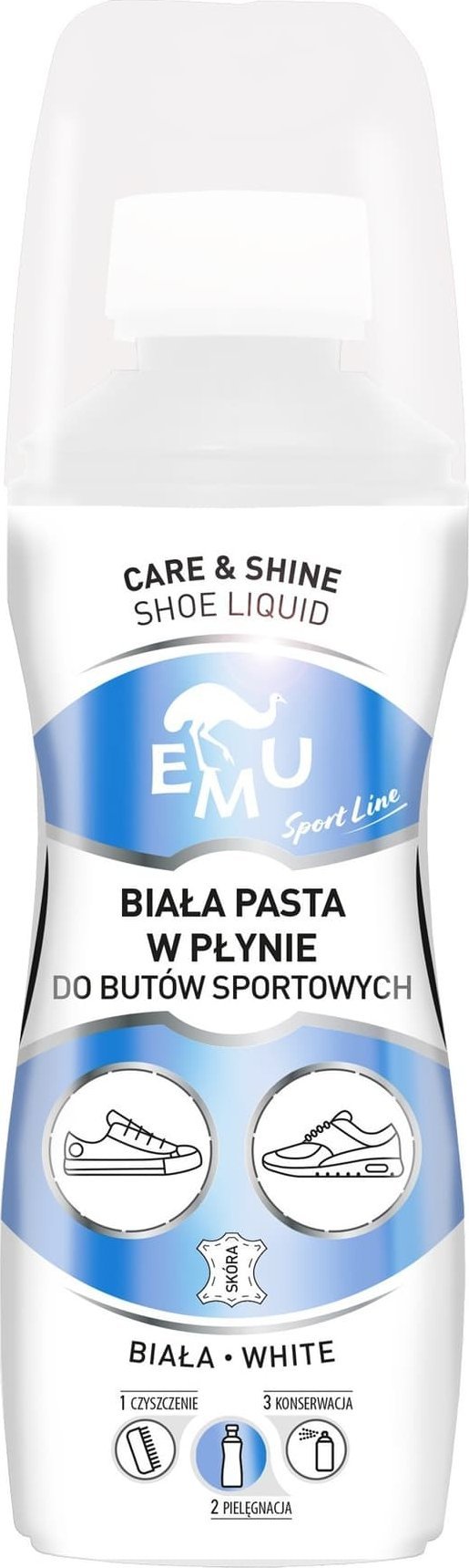 Vaco EMU Sport Line Biały Pasta w płynie do butów sportowych 75ml
