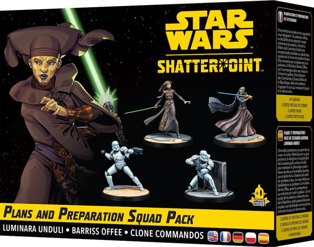 Star Wars: Shatterpoint - Plany i przygotowania - Generał Luminara Unduli