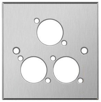Kera Audio Panel montażowy potrójny Teriux TWP-3-SL