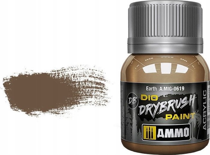 Vallejo Ammo: DIO Drybrush - Earth