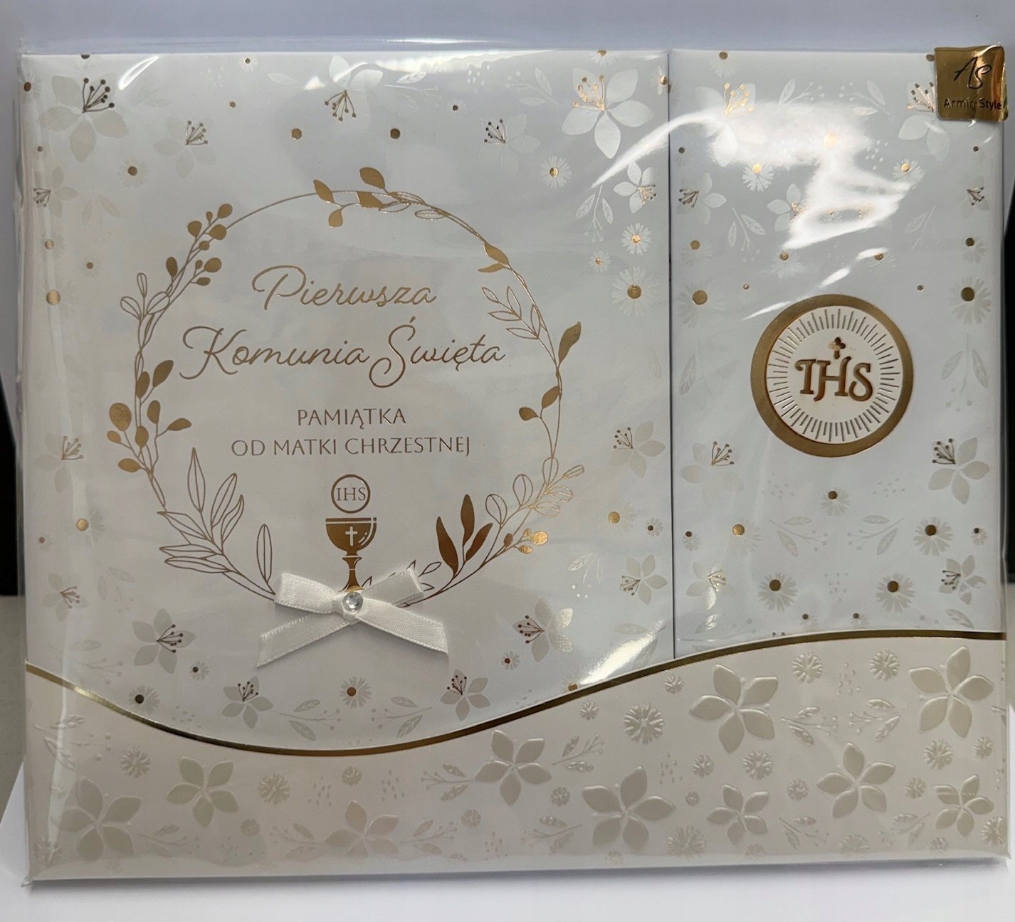 Armin Style Pamiątka książeczka Komunia A4 tryptyk