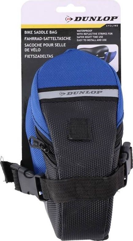 Dunlop - Torba / sakwa rowerowa pod siodełko (Niebieski)