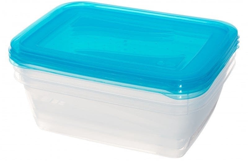 SET OF FOOD CONTAINERS OKKO 3X1.25L