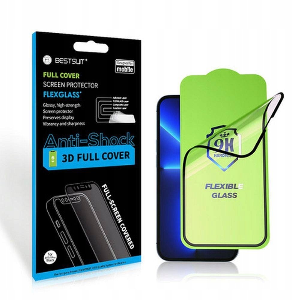 Szkło hybrydowe Bestsuit Flexible 5D Full Glue do Samsung Galaxy A57 5G czarny