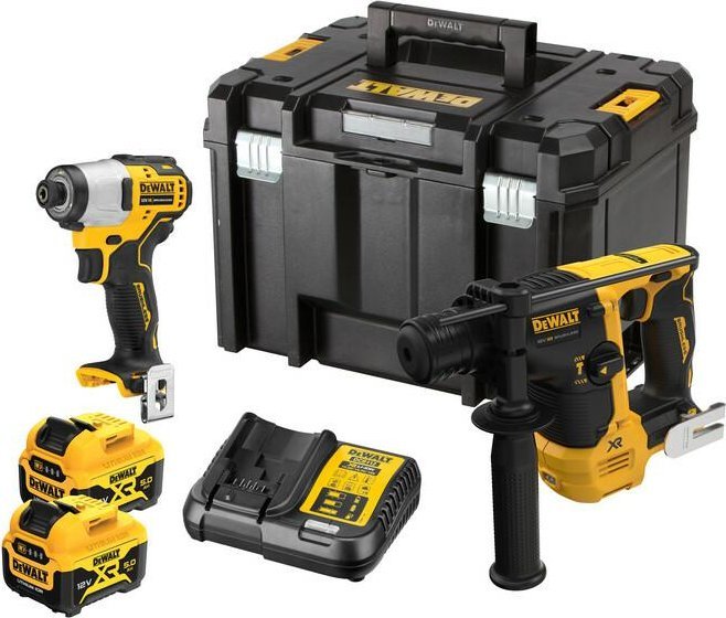 Zdjęcia - Zestaw elektronarzędzi DeWALT   .ZESTAW COMBO 18V DCK2104P2T 