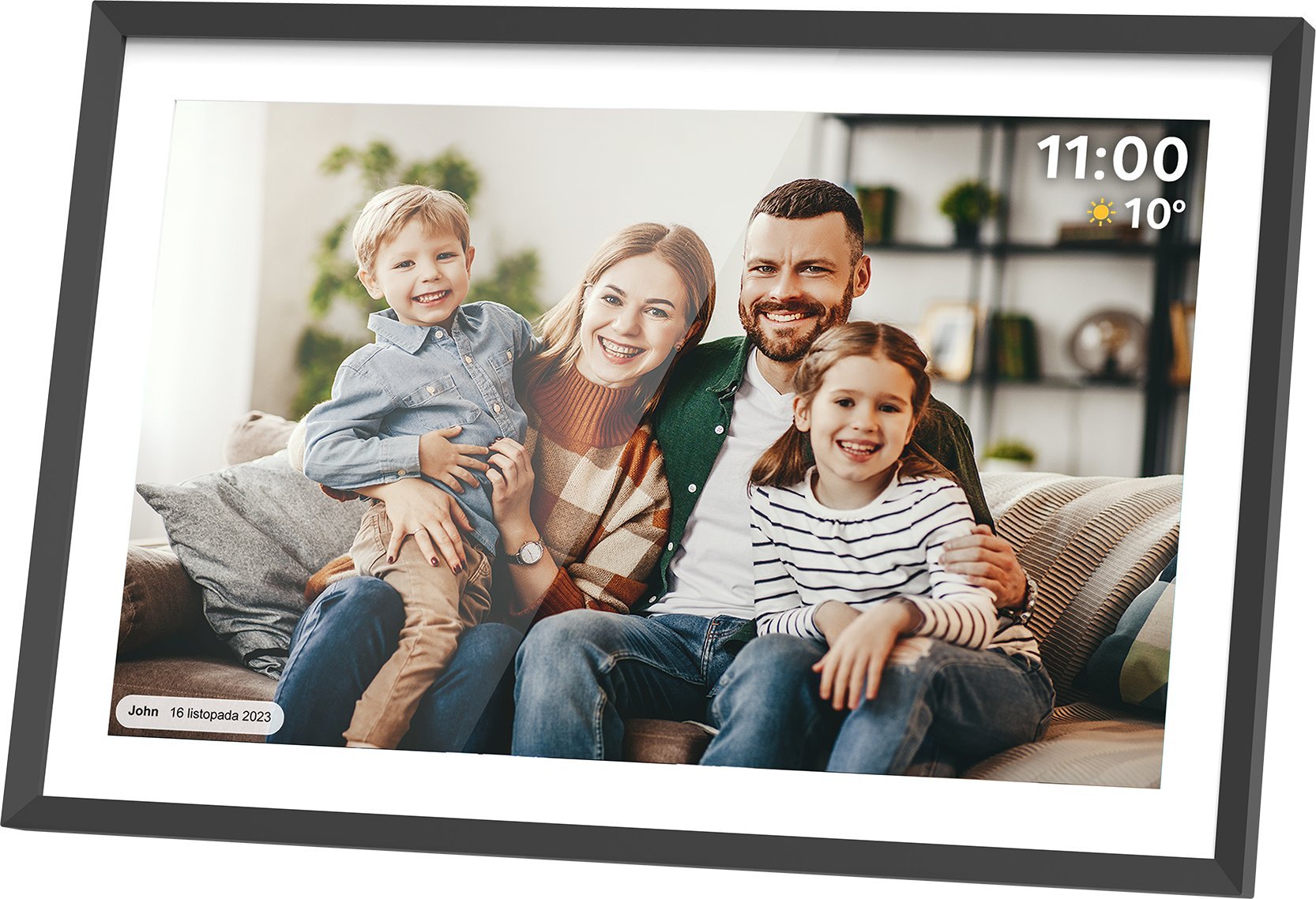 Ramka cyfrowa Kruger&Matz Cyfrowa ramka FRAMEO WiFi 10,1" AMBILIGHT