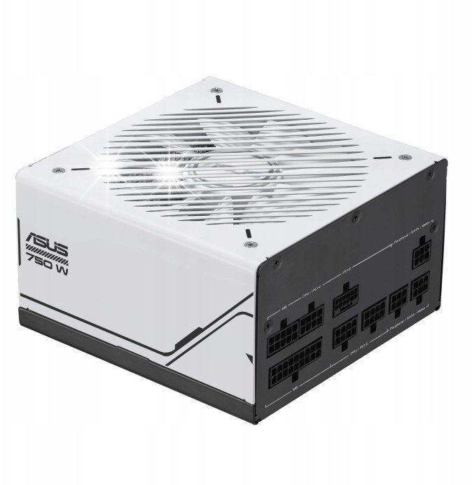 Zasilacz Zasilacz do komputera ASUS Prime 135mm 750W 80+ Gold Modularny Biały