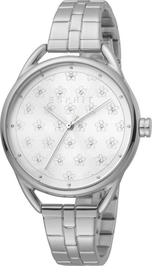 Zegarek Esprit Zegarek damski Esprit ES1L177M0065 CYRKONIE srebrny