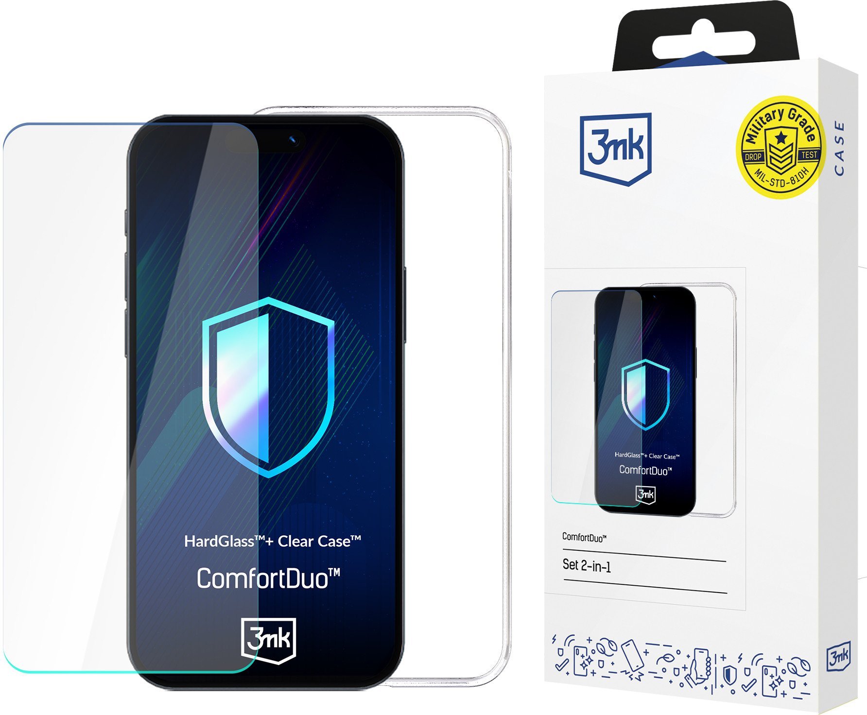 3MK APPLE IPHONE 16 PRO - COMFORTDUO CLEAR