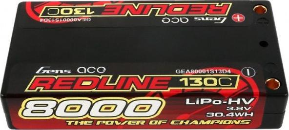 Фото - Запчастини до дронів та РК моделей Gens Ace 8000mAh 3.8V 130C "Redline Series" 