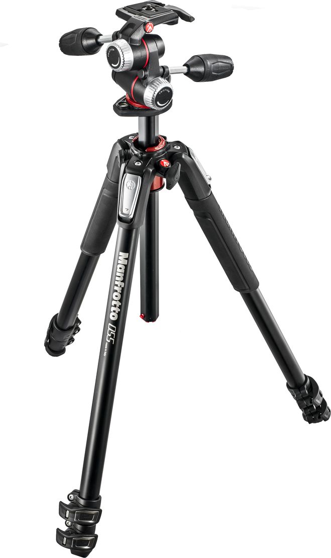Statyw Manfrotto 055 Alu 3.section Tripod-Kit (MF-055XPRO3-3W)