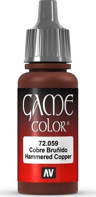 Vallejo : 72.059 - Game Color - Metallic - Hammered Copper (18 ml)