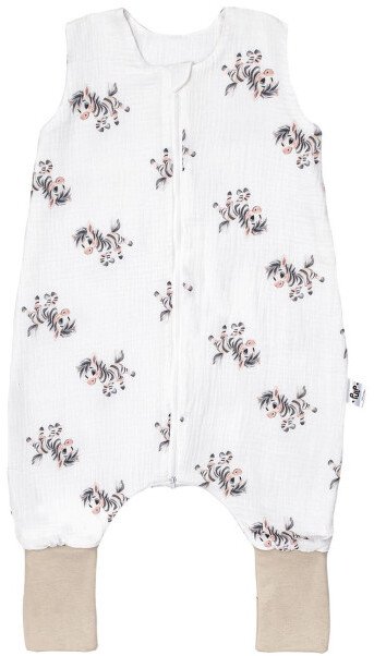 PULP-ŚPIWOREK MUŚLINOWY CAŁOROCZNY ZE SKARPETKAMI 1,75TOG OD 1 DO 2,5L WESOŁA ZEBRA