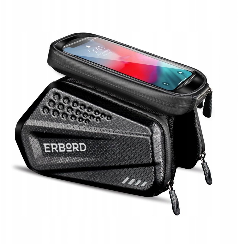 Bisanti Duża sakwa na rower torba uchwyt case etui na telefon dotykowa pokrowiec
