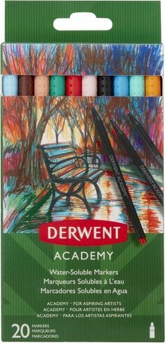 Markery Derwent Academy 20 szt