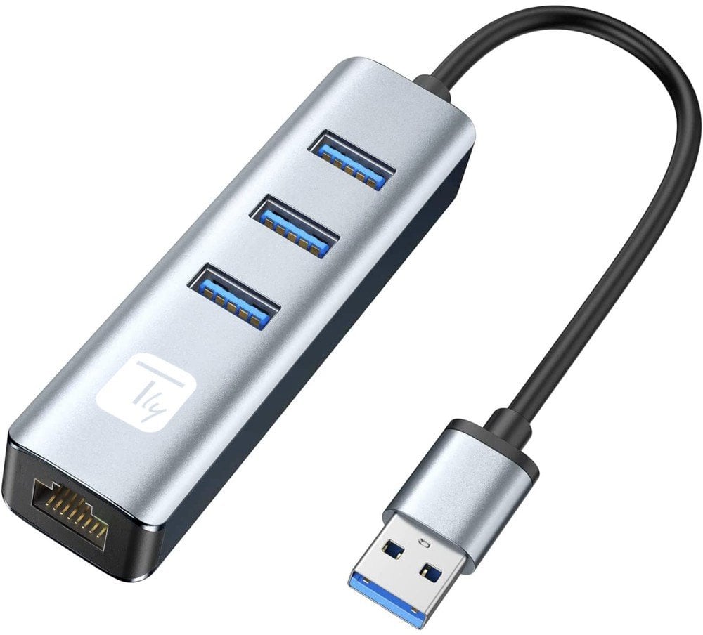 Karta sieciowa Techly iDATA USB 3.0 - RJ45 (TLY_366907)