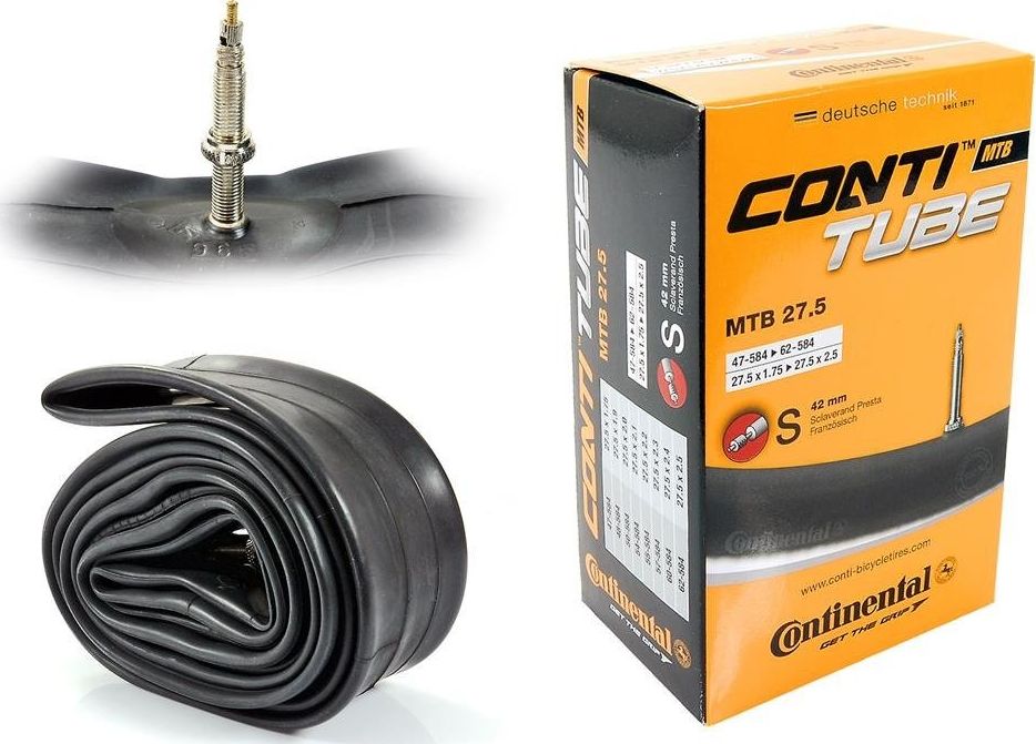 Continental Dętka MTB 27,5'' x 1,75'' - 2,5'' wentyl presta 42 mm uniwersalny