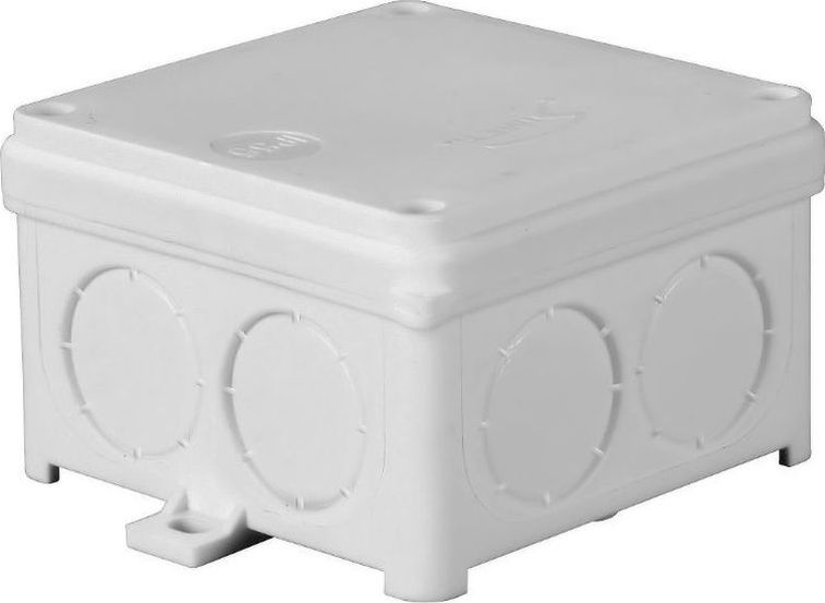 Simet Puszka n/t hermetyczna pusta 83x83x52mm IP67 biała N 80x80S odporna na UV samogasnąca bezhalogenowa 35133206