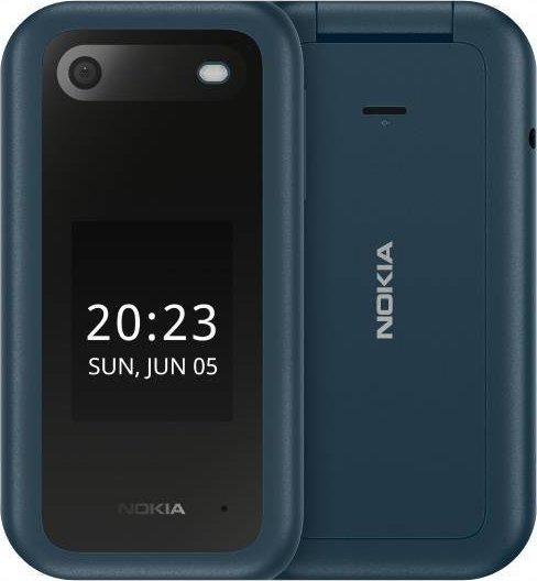 Telefon komórkowy Nokia Zestaw Nokia 2660 Flip 4G Dual Sim Niebieski